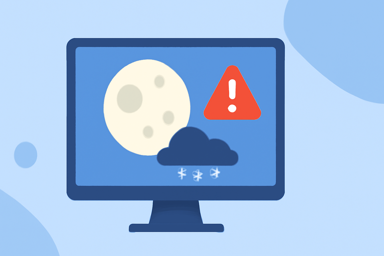 Understanding Full Moon Notifications During Winter Storms
