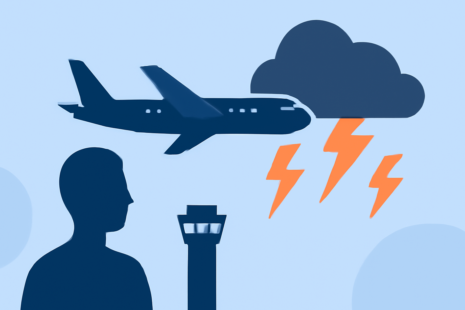 Navigating Thunderstorms Near Airports During Holiday Travel