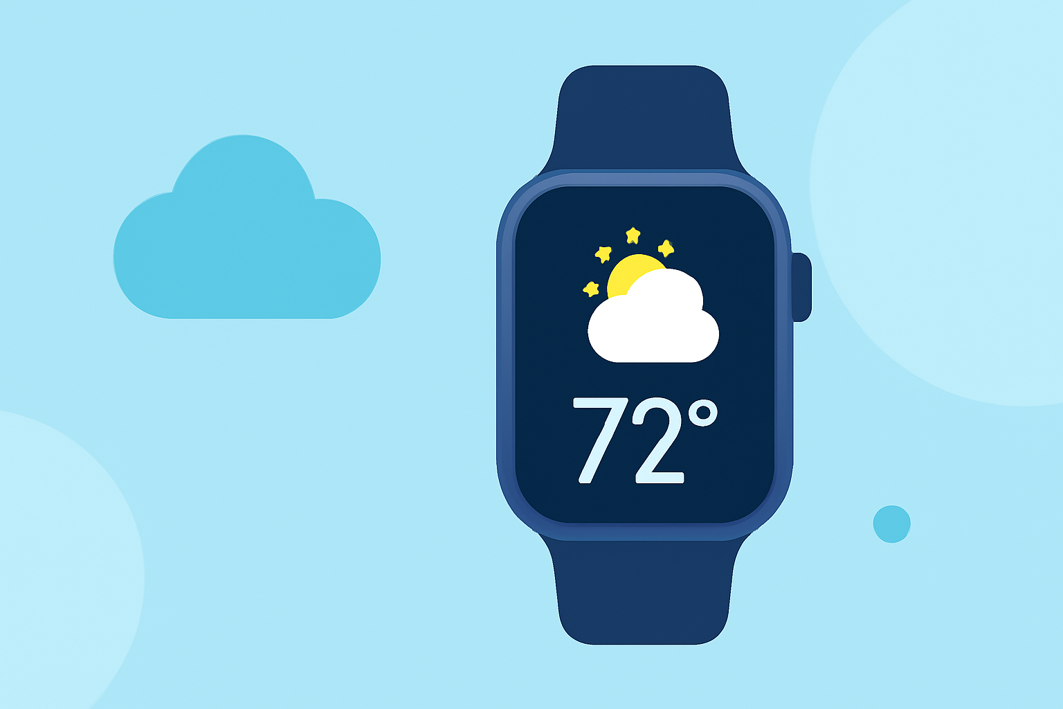 Weather for Solo Trips Guide on Apple Watch