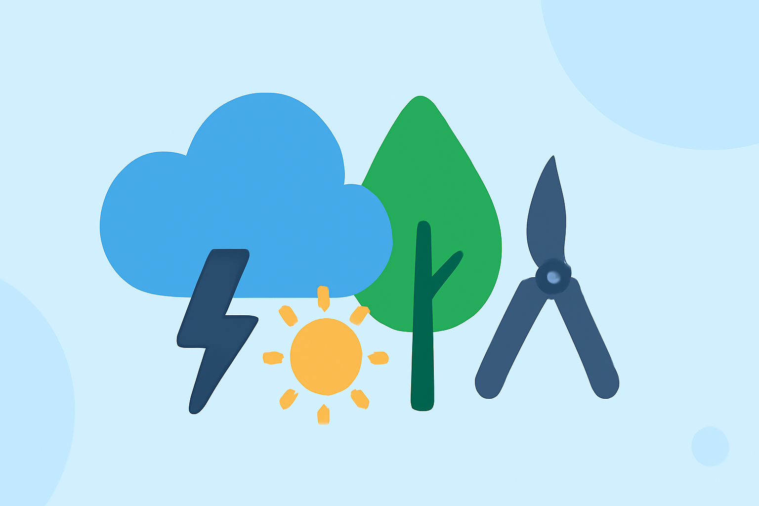 A Non-Technical Guide to Weather Considerations for Tree Trimming