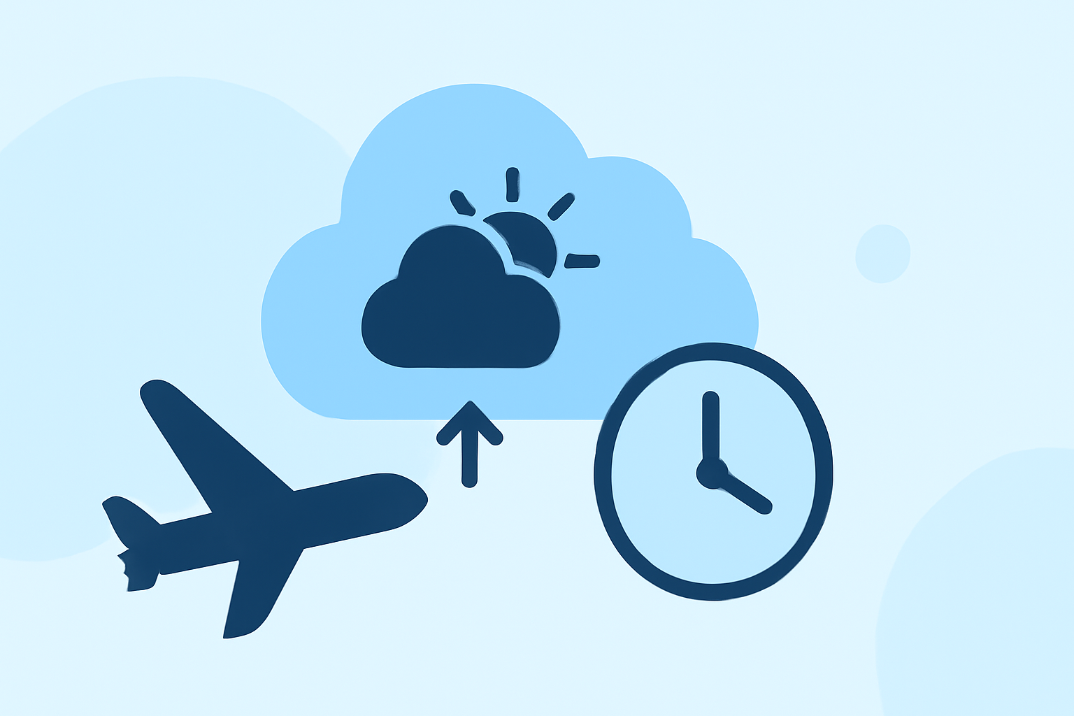 Understanding Airport Weather Tracking and Flight Timing