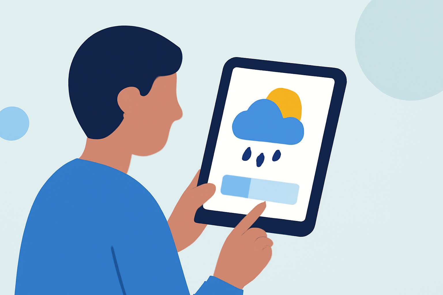 How to Check Weather Before a Delayed Flight on Your iPad