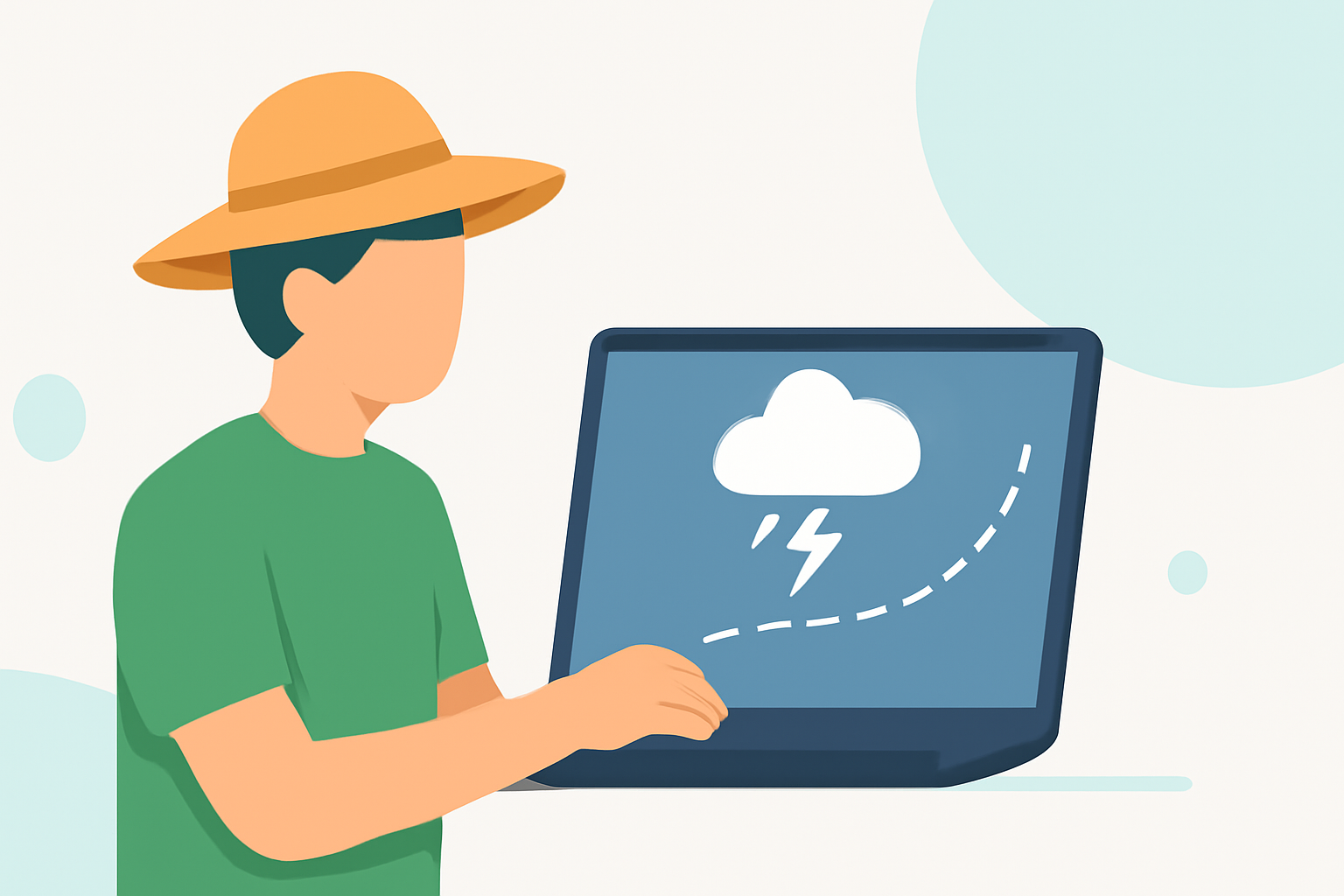 A Gardener's Guide to Tracking Storm Paths