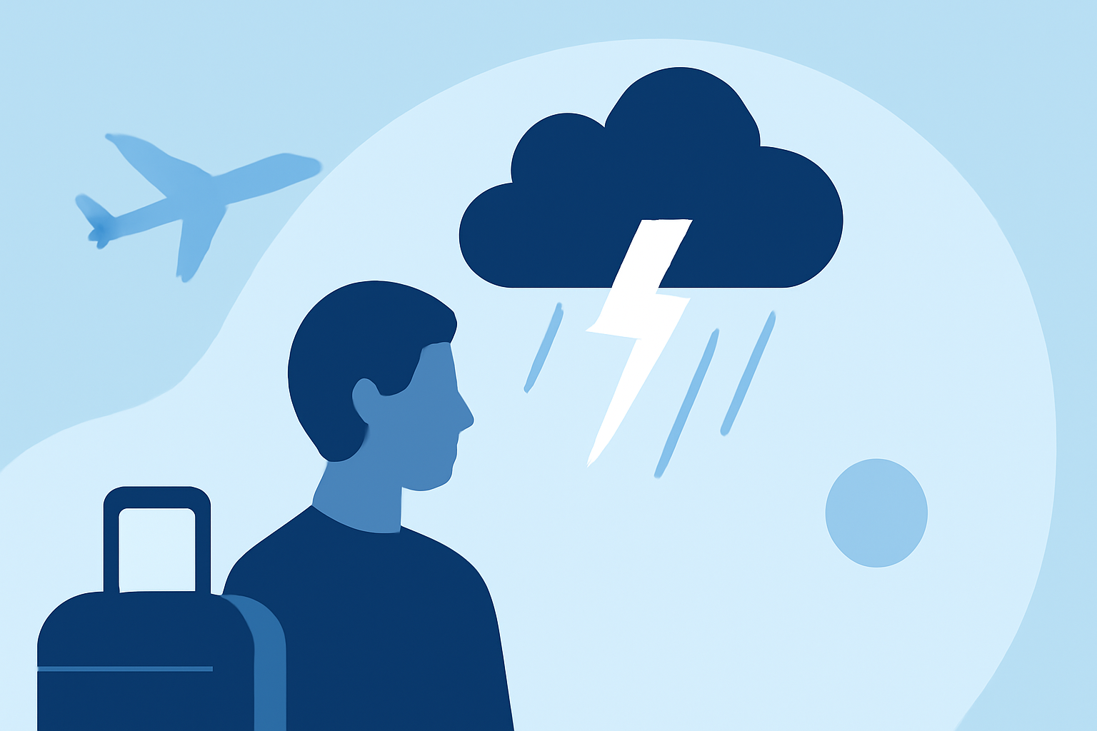 Navigating Thunderstorms and Travel Delays: A First-Time Flyer's Guide
