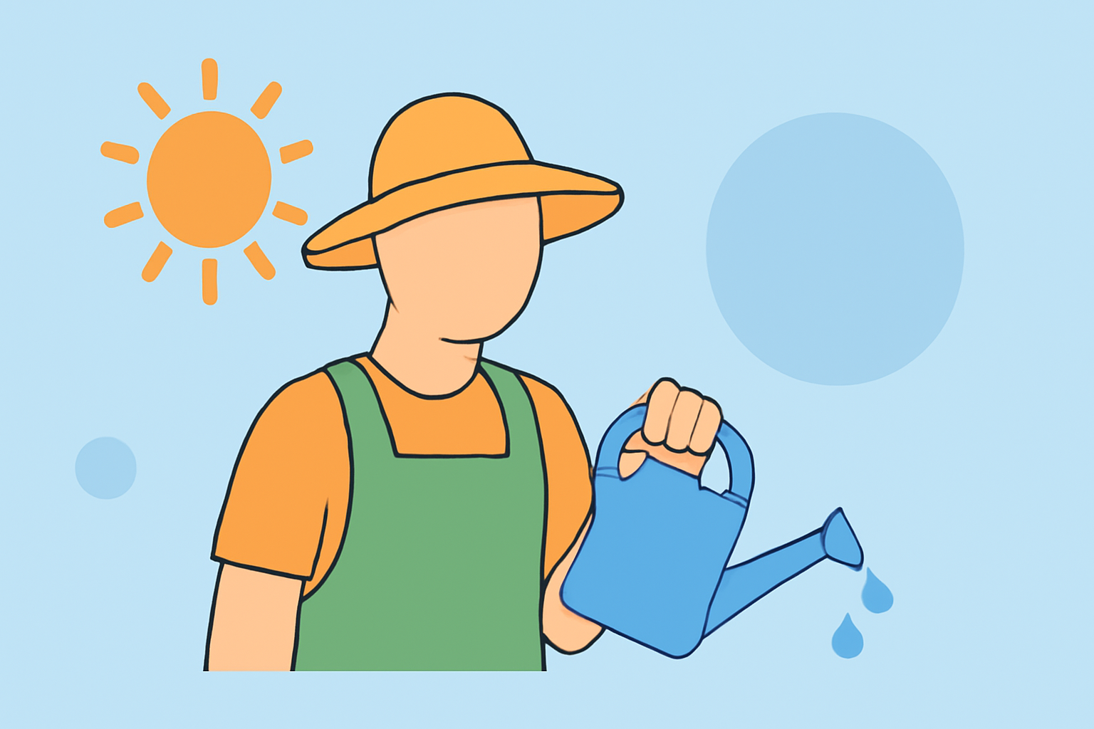 Heat Wave Safety Workflow for Gardeners