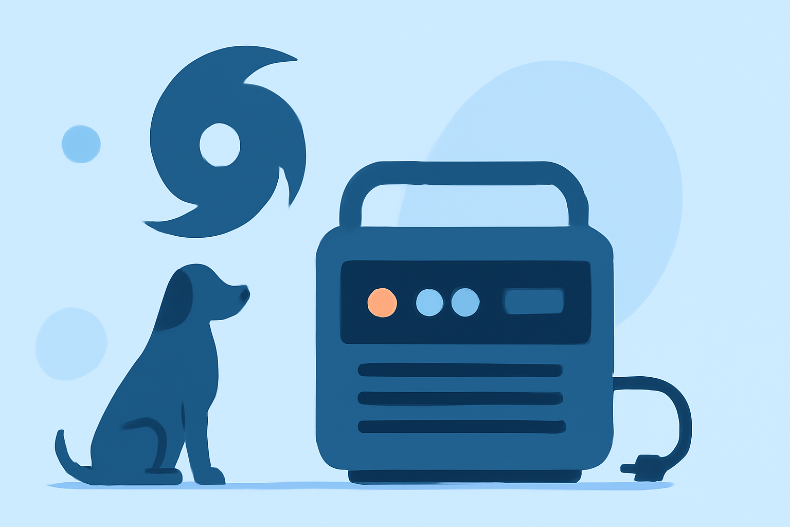 Hurricane Generator Prep Mistakes to Avoid for Pet Owners