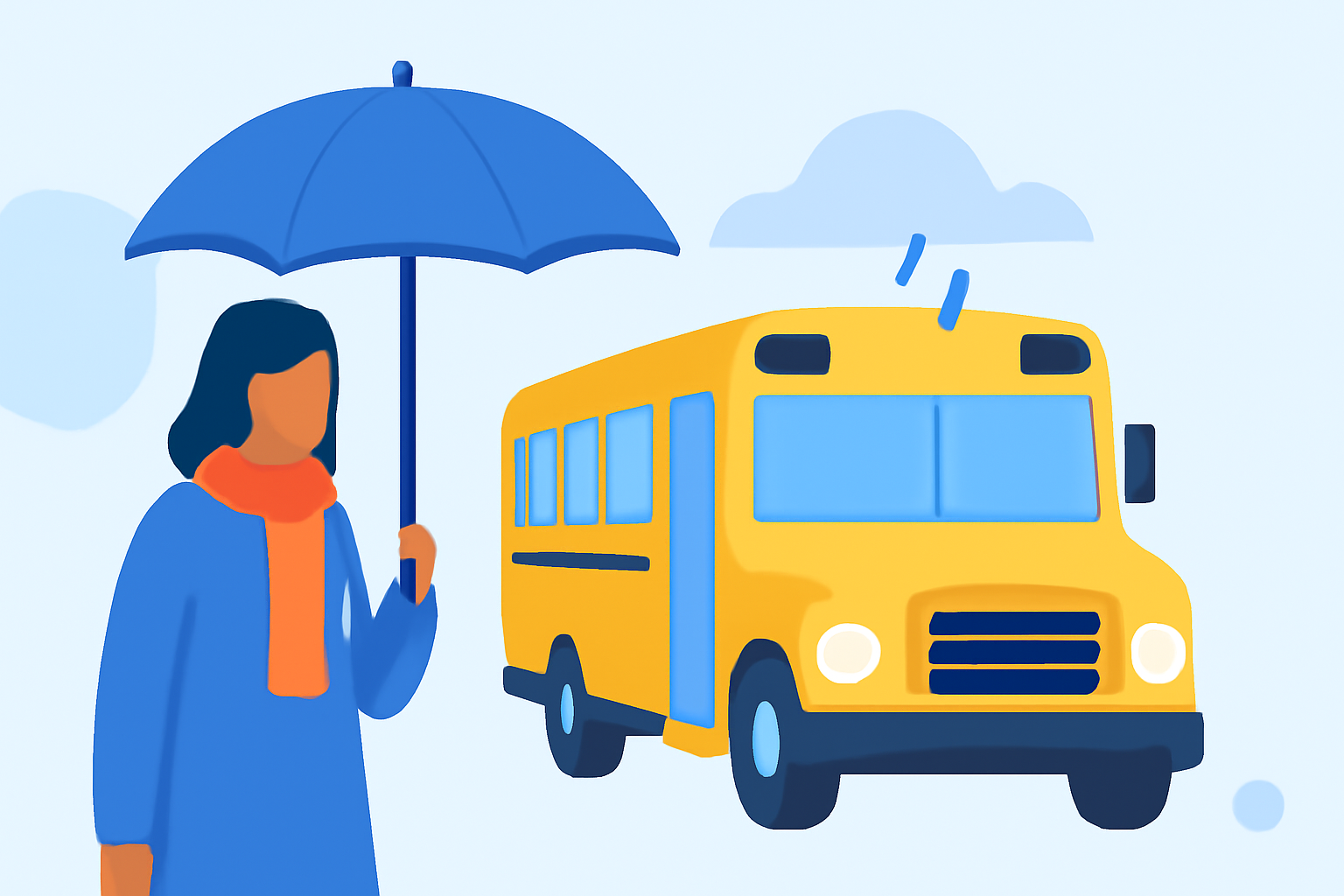 Ensuring Safe School Drop-Offs During Adverse Weather Conditions