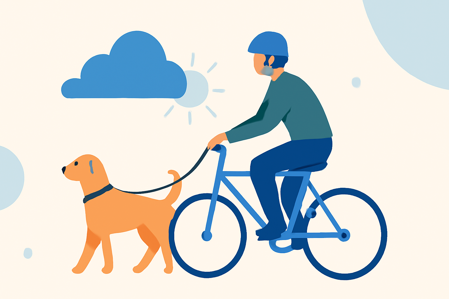 Common Weather Questions for Pet Owners Who Cycle