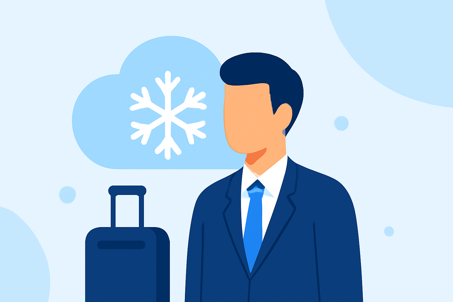 Snow at Your Arrival Airport: A Business Traveler's Guide