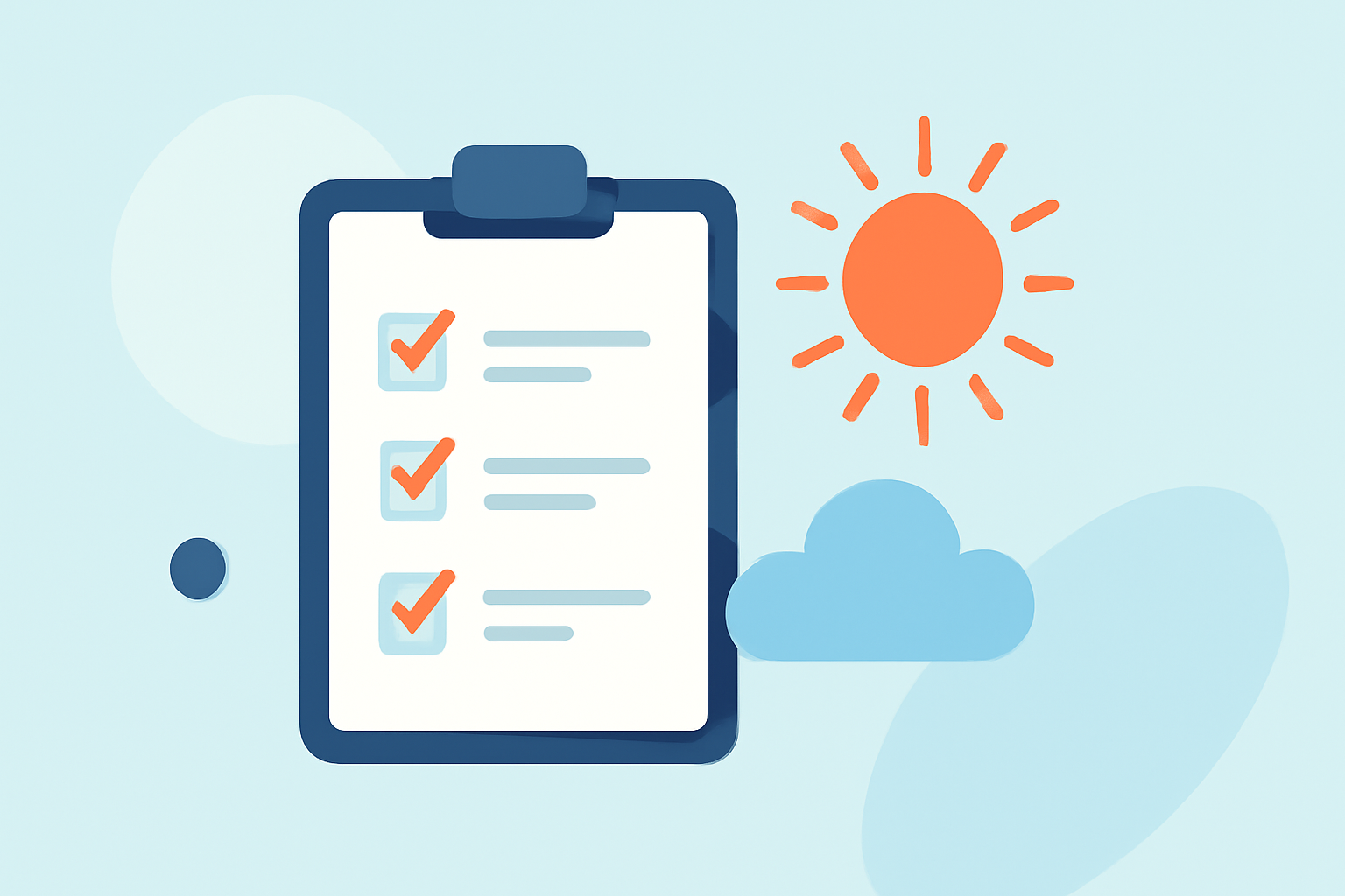 Essential Weather Morning Briefing Checklist for Heat Waves