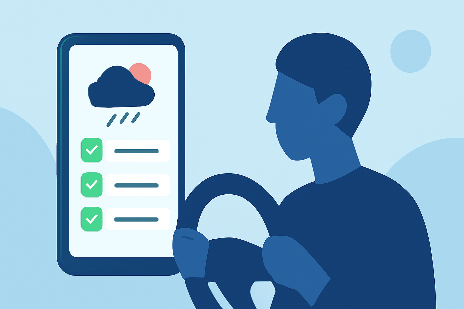 Weather-Aware To-Do Lists Explained in the Car