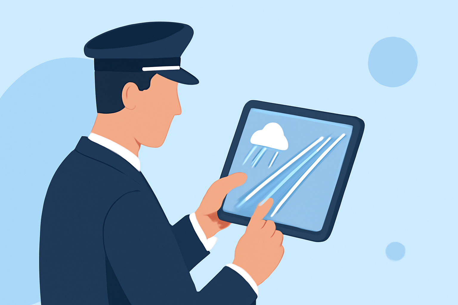 Mastering Runway Conditions in Bad Weather: A Pilot's Guide Using iPad Tools