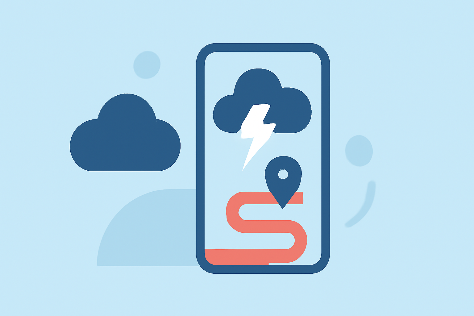 How to Effectively Track Storms Along Your Route