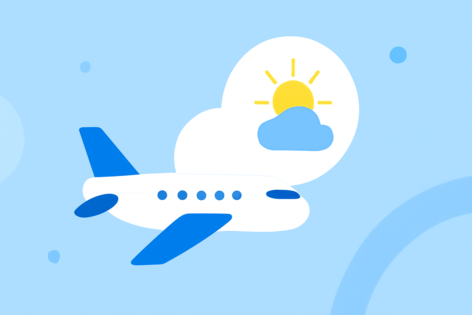 How to Check the Weather on Your Flight Day