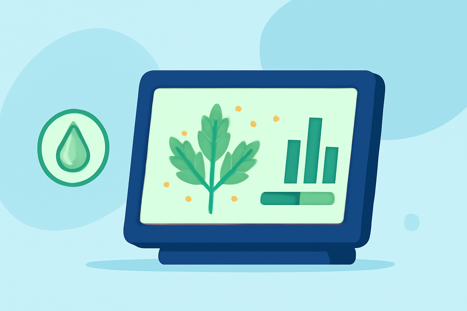 Monitoring Ragweed Pollen Levels on Your Smart Display