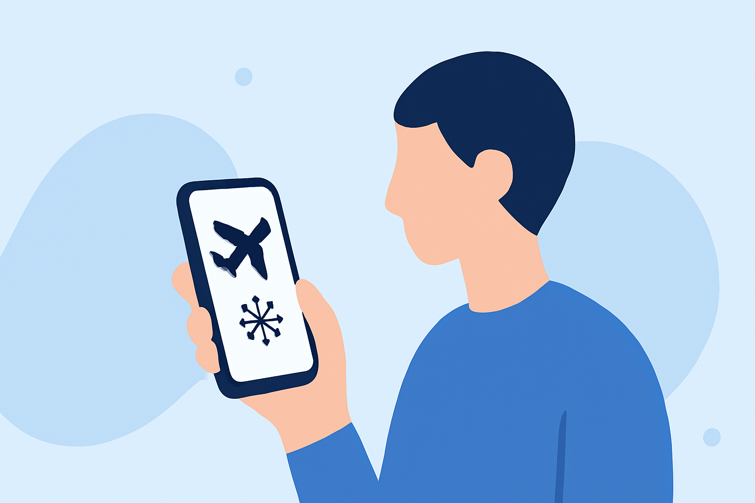 How to Check Snow Conditions at Your Arrival Airport Using Your Phone