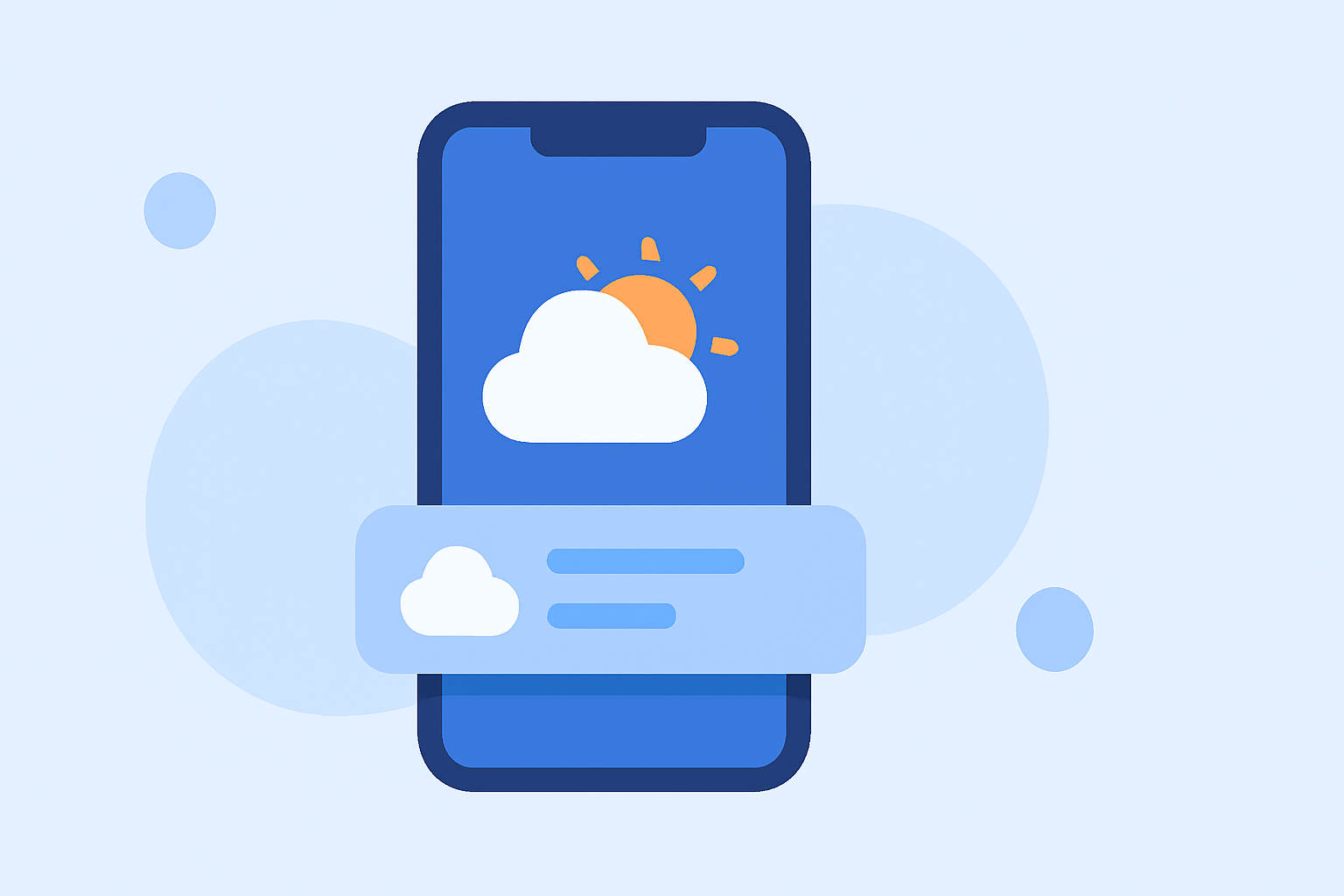 Understanding Weather Lock-Screen Notifications