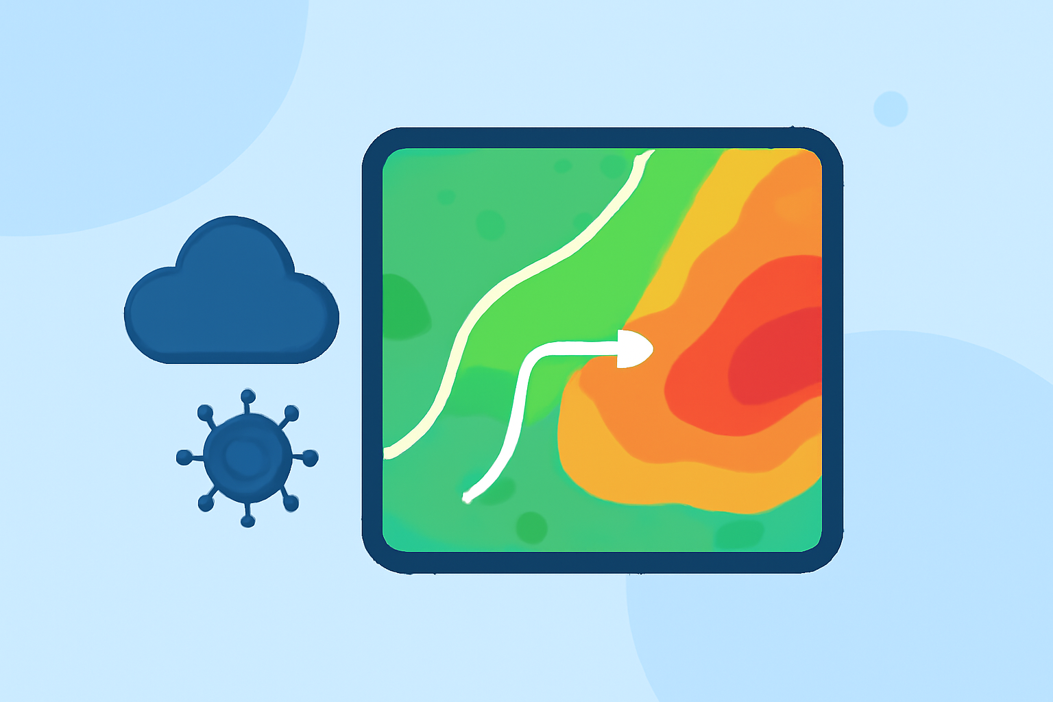 Understanding Storm-Relative Velocity Maps During Pollen Season