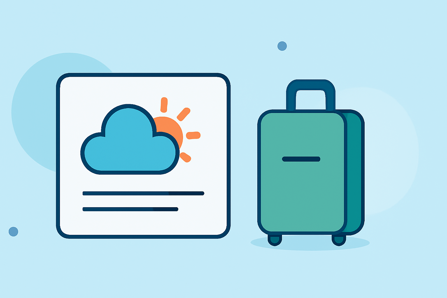 Planning Your Vacation: How to Use Weather Forecasts for Smart Packing