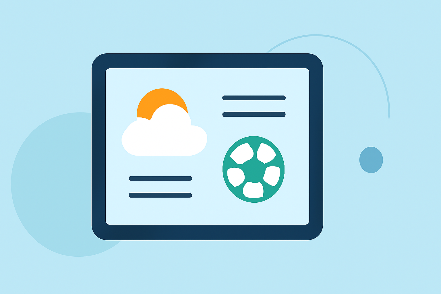 Weather for Soccer: A Cheat Sheet on Your Tablet
