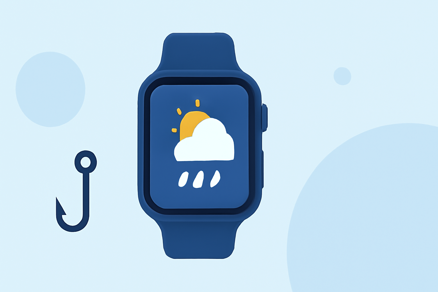 Weather for Fishing Trips Guide on Apple Watch