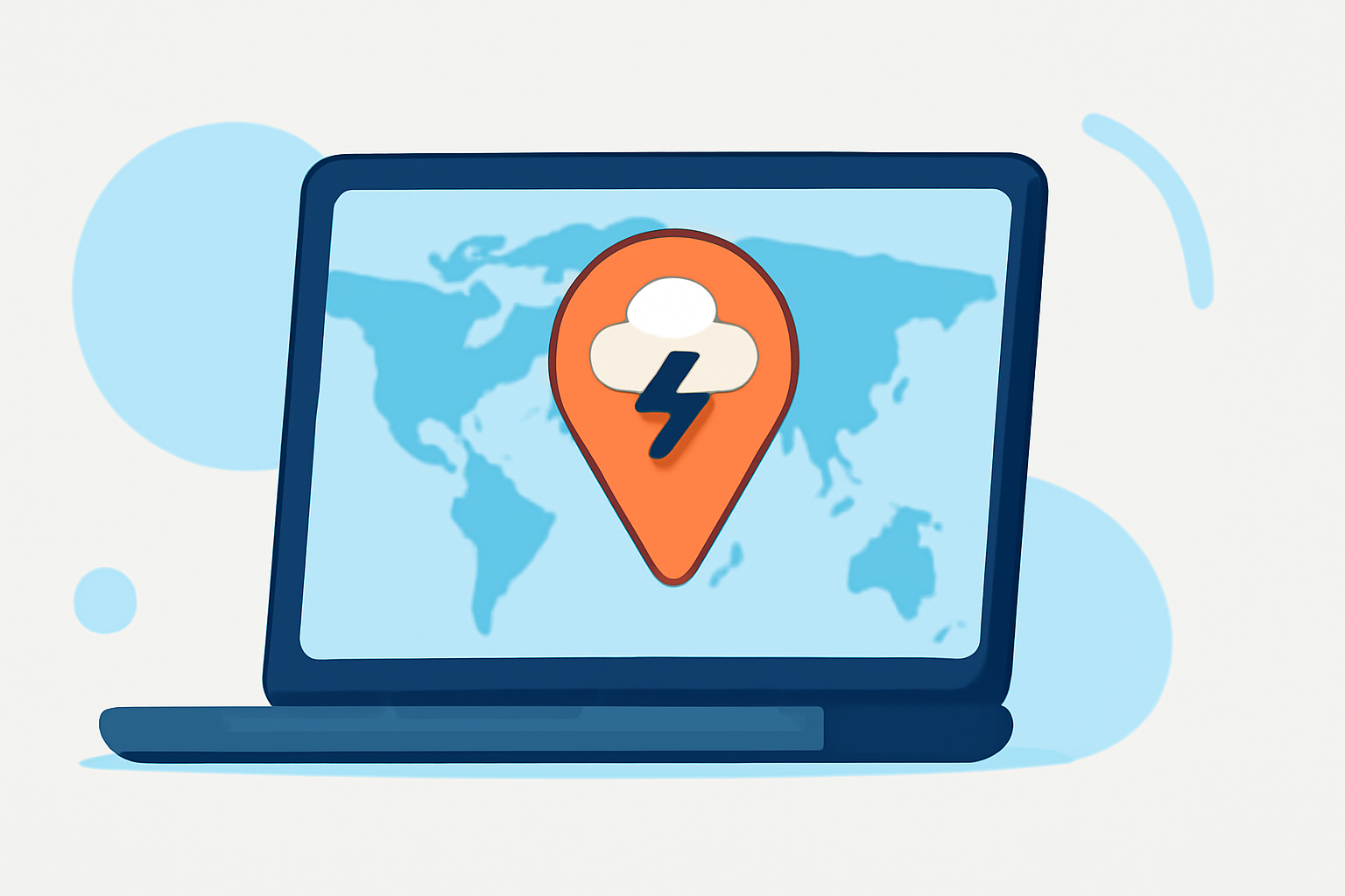 Quickly Track Storms Along Your Route for International Travel