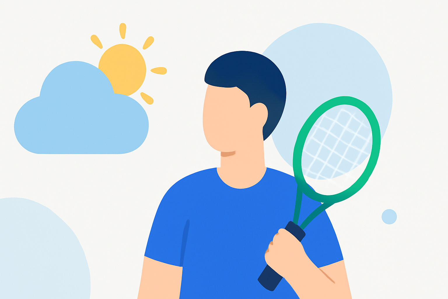 Weather Considerations for Parents of Beginner Tennis Players