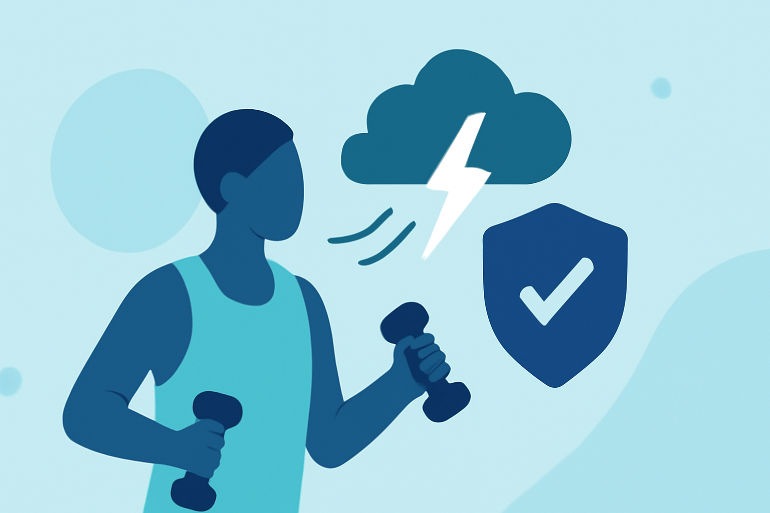 Ensuring Safety During Workouts Amidst Tropical Storms
