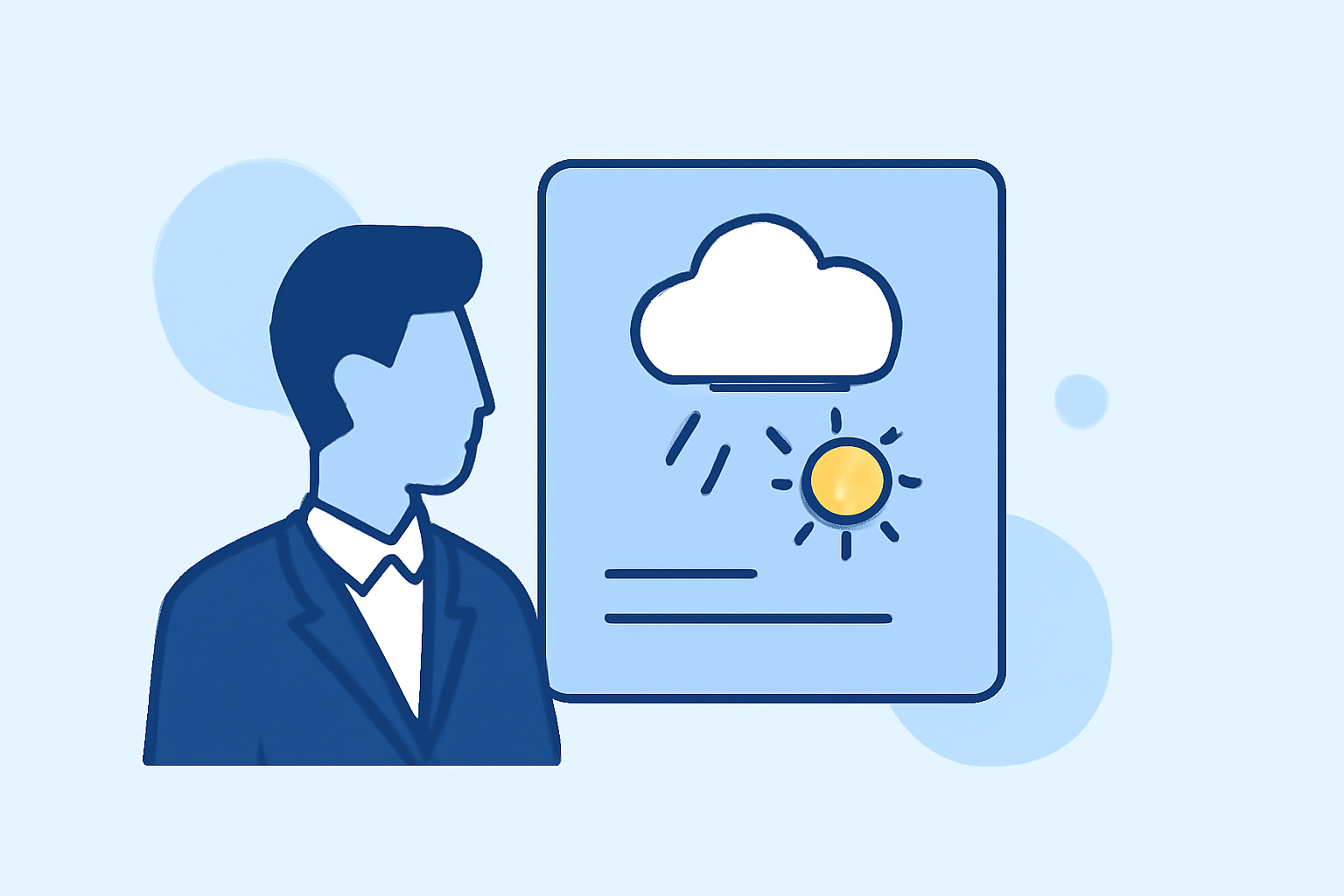 Quick Weather Tracking for Business Travelers