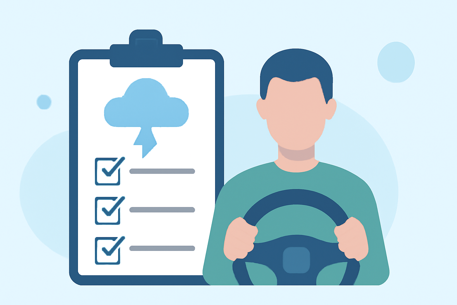 Weather-Related Safety Checklist for Rideshare Drivers in 2026