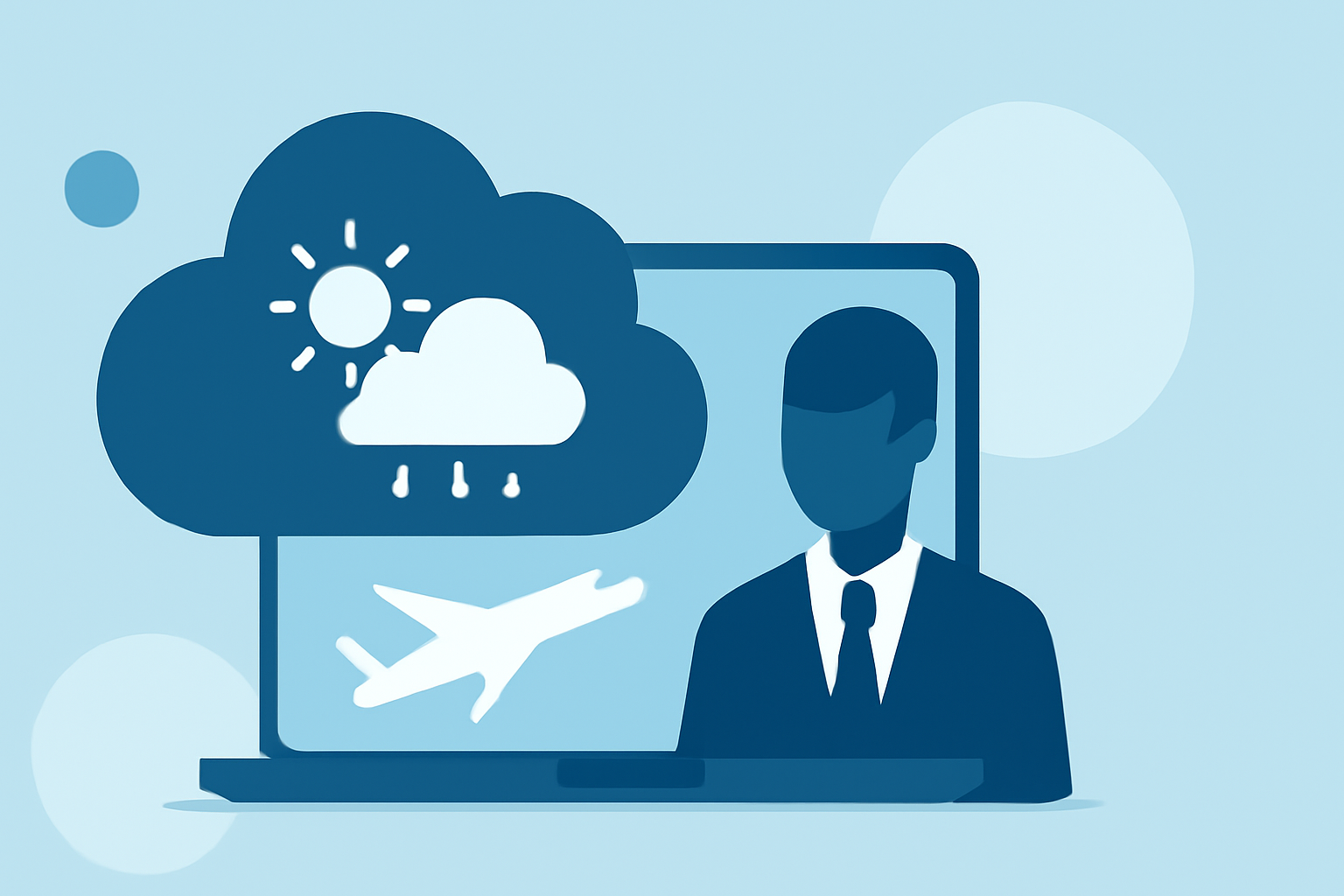 A Guide to Tracking Weather Around Your Flights for Business Travelers