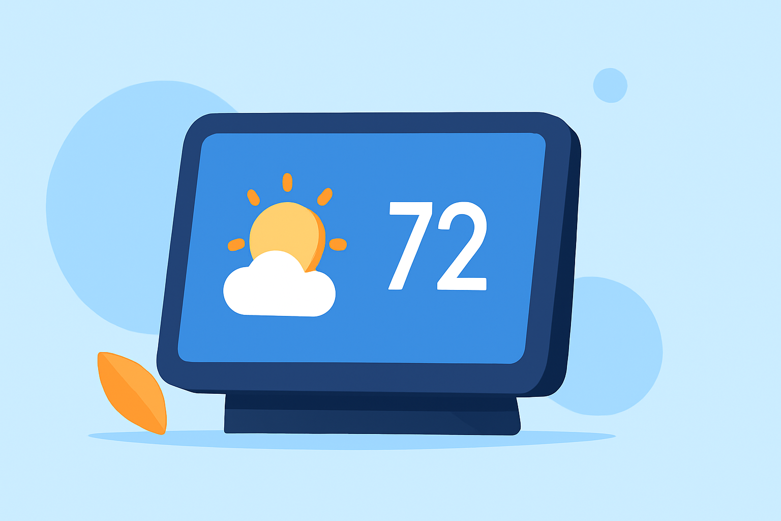 Easy Weather for Beekeeping on a Smart Display