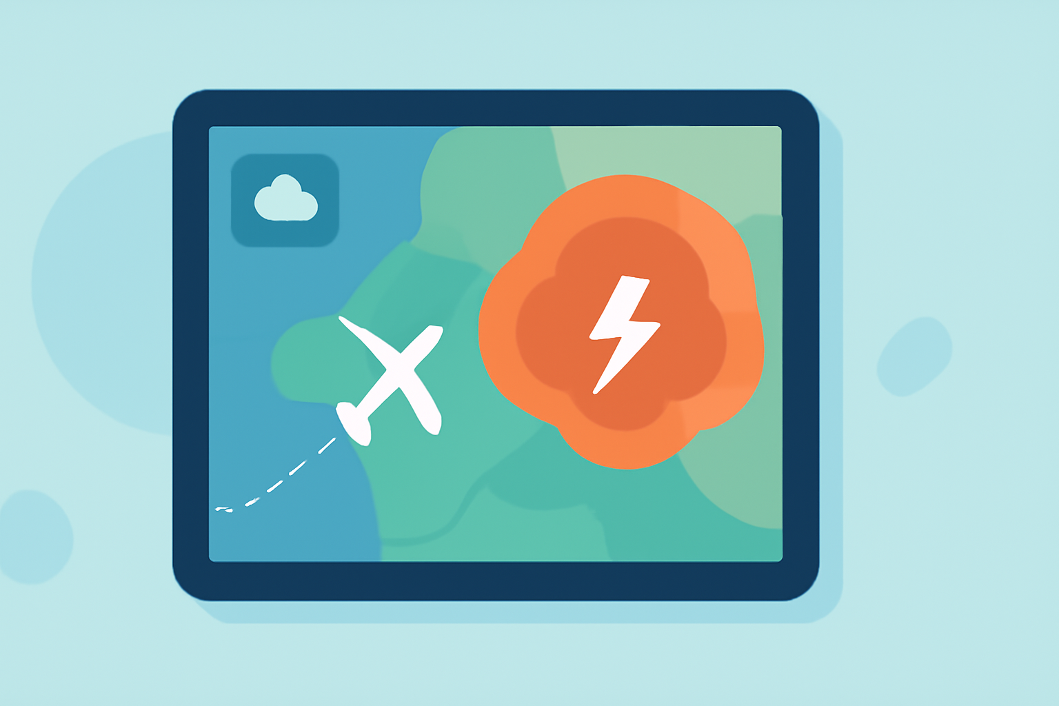 Optimizing Flight Planning Around Storms on Your iPad