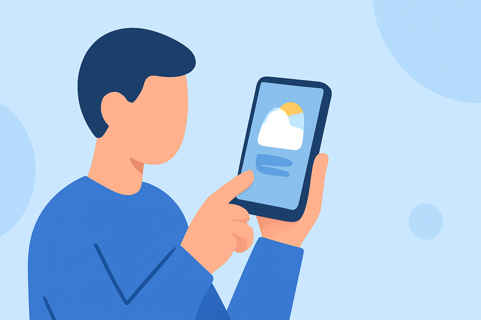 Quick Morning Weather Check Without Prior Experience