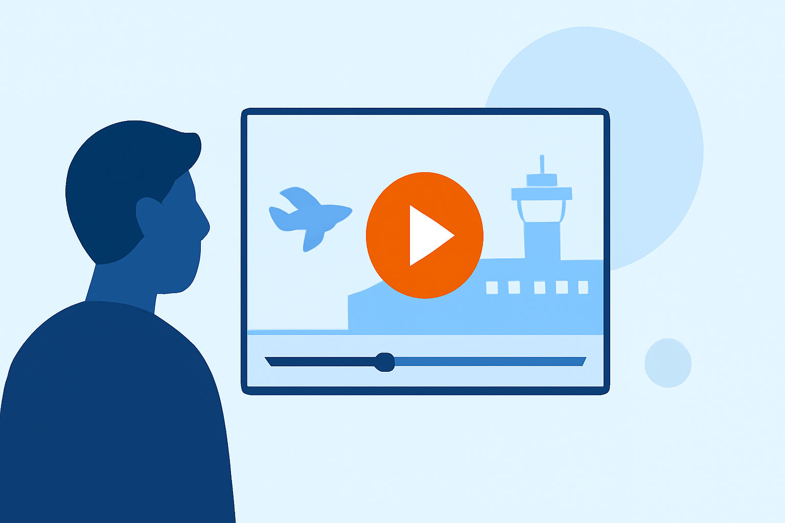 Crafting an Effective Workflow for Airport People-Watching Clips