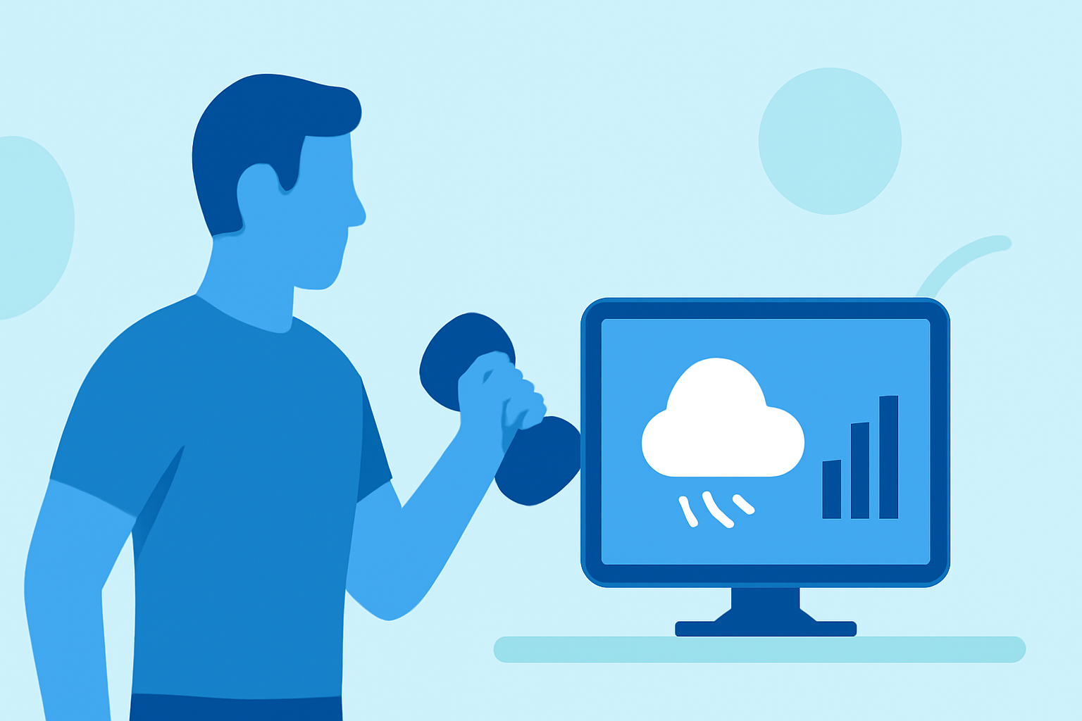 Enhancing Exercise Performance with Air Quality Monitoring on Smart Displays