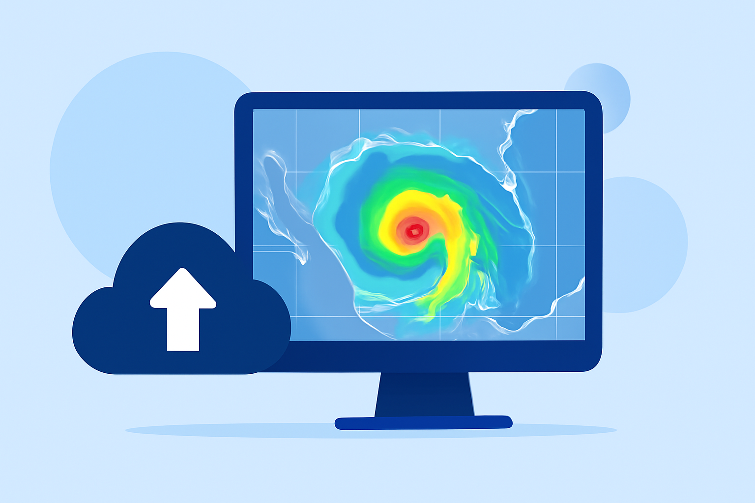 Doppler Velocity Maps Tips During Winter Storms
