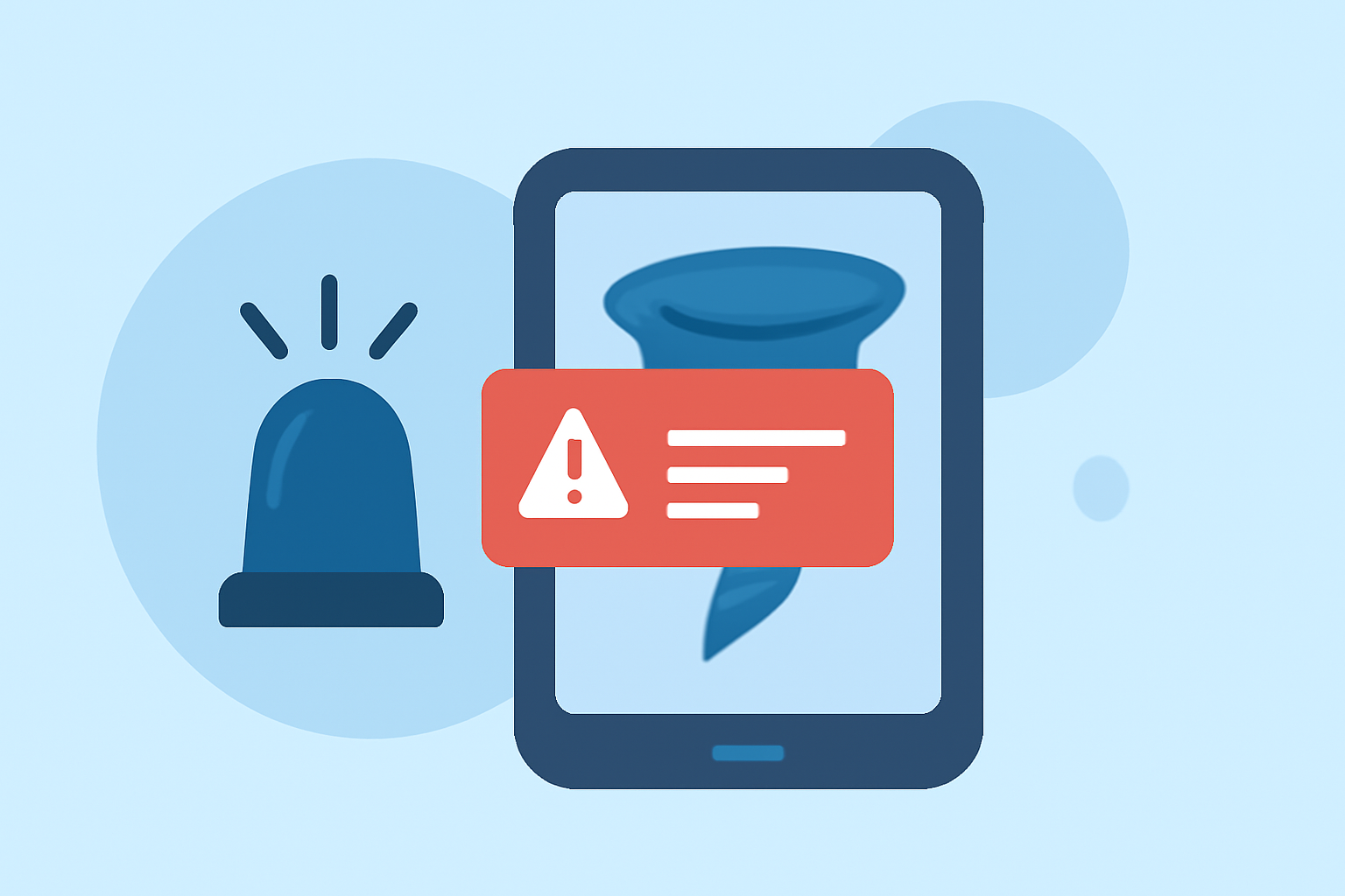 Understanding Tornado Warning Sirens on Smart Displays