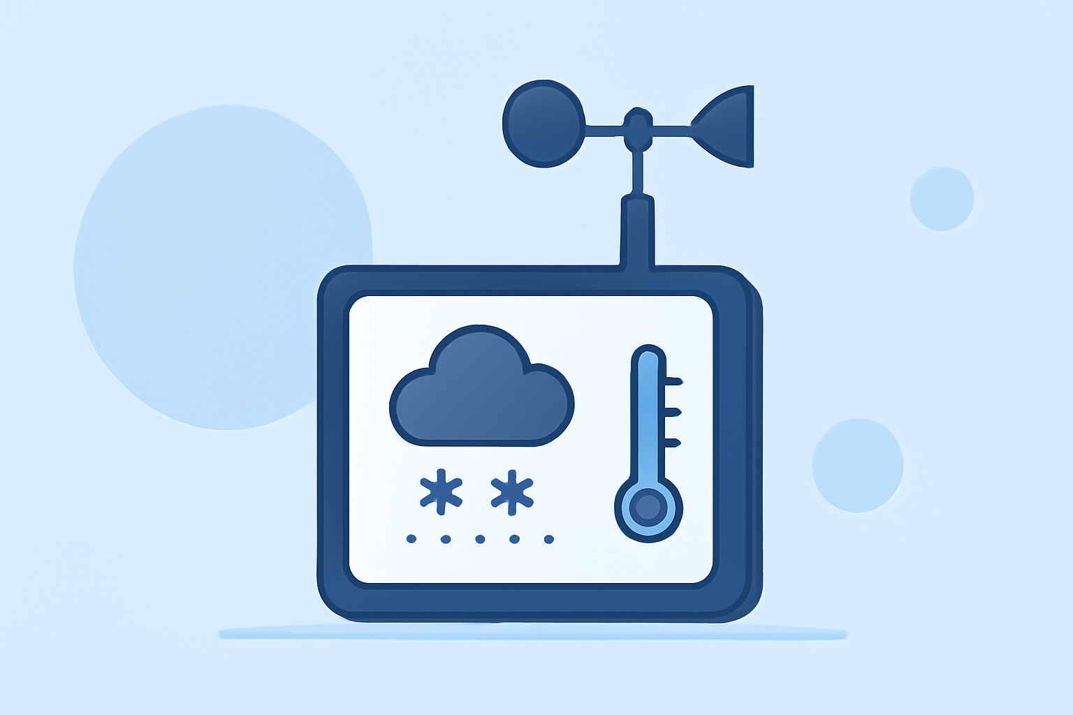 Understanding Weather Station Data During Winter Storms