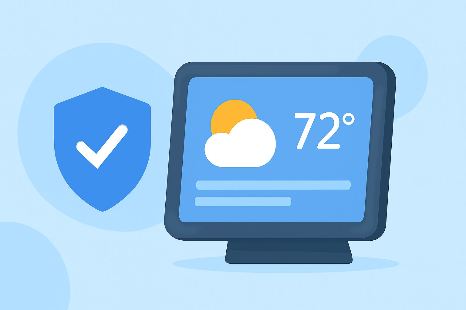 Weather Widget Privacy Cheat Sheet for Smart Displays
