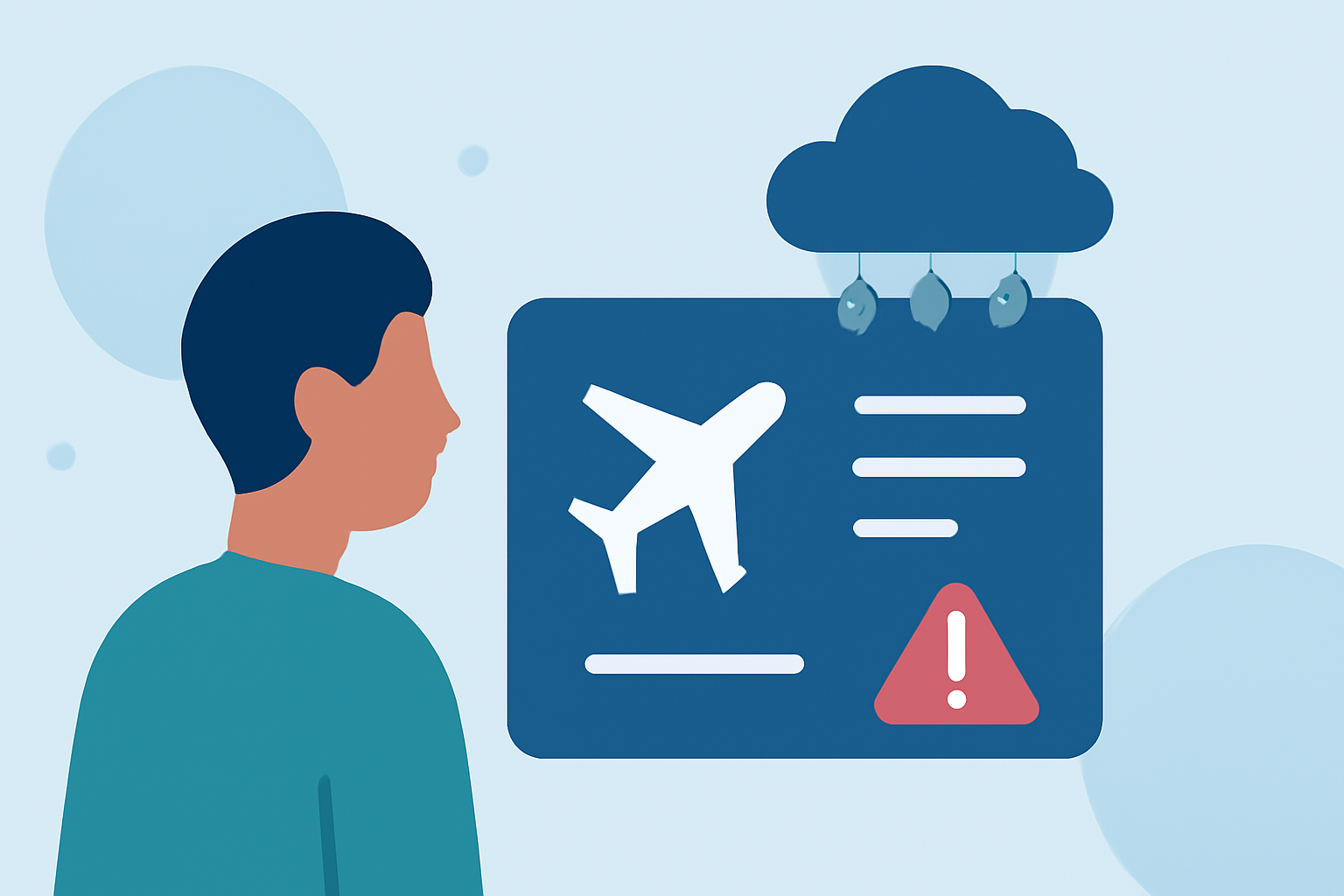 Navigating Flight Delays Due to Rain: Essential Tips for Vacation Planning