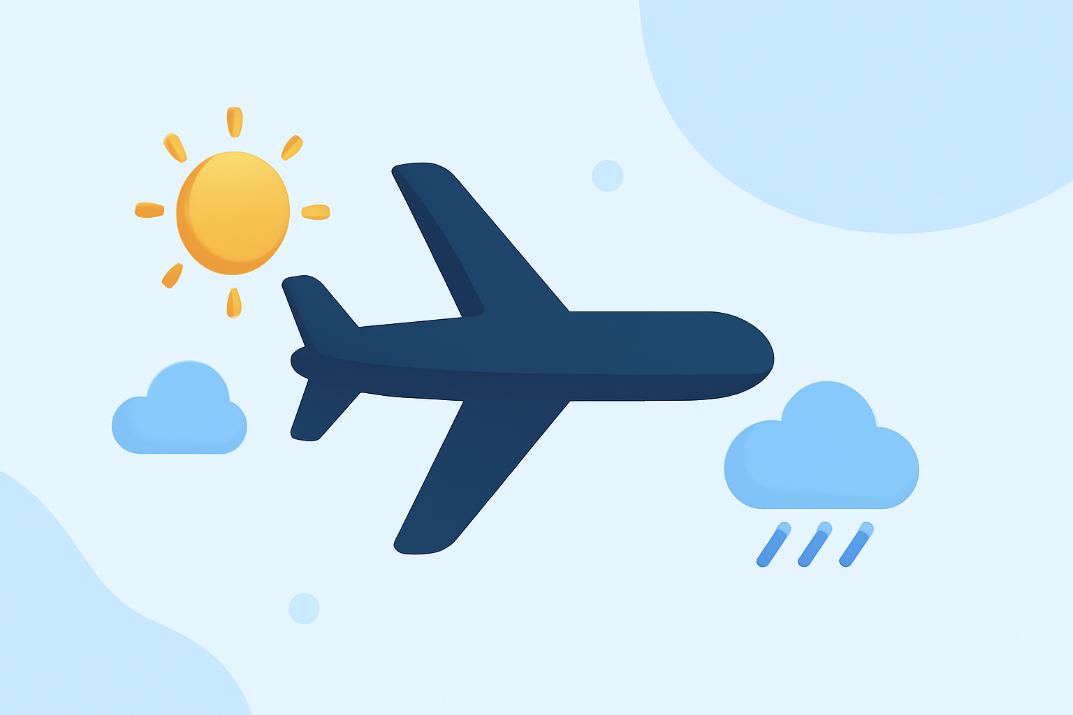 Morning vs. Evening Airport Weather: Impact on Connecting Flights