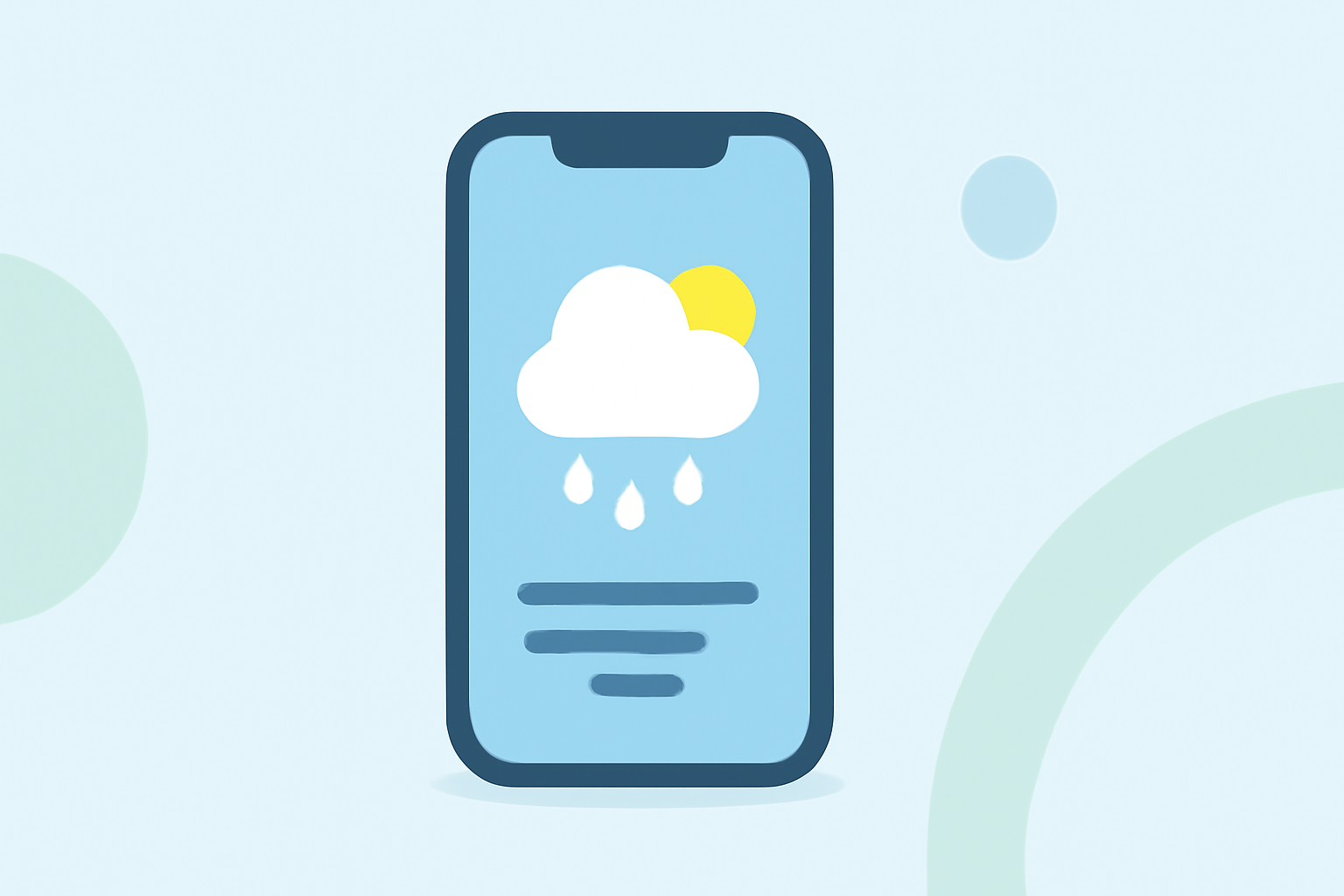 Weather Tips for Outdoor Meetings Using Android