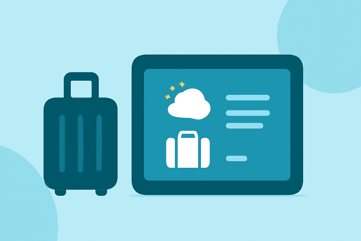 Your Essential Guide to Weather-Aware Luggage on a Smart Display