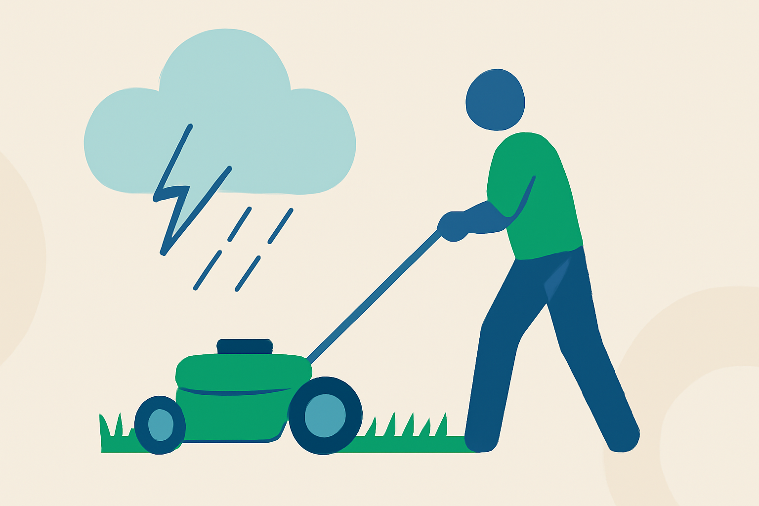 Essential Guide to Mowing Grass During Severe Weather Conditions
