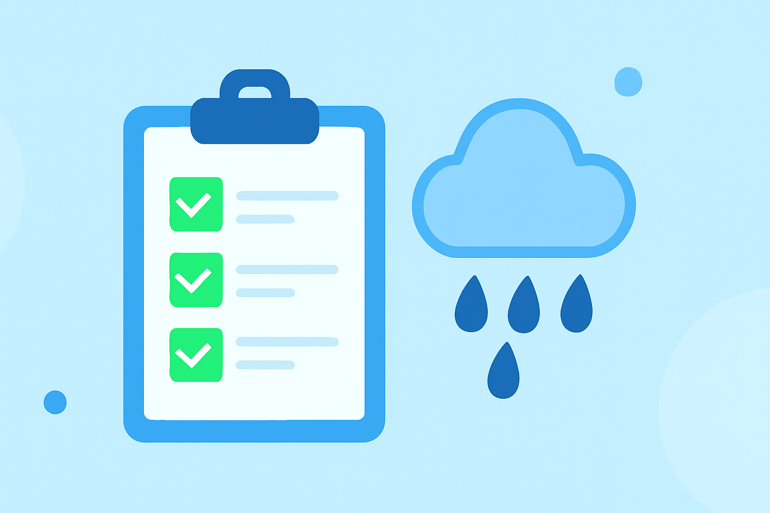 Rain Start Notifications Checklist During Heat Waves