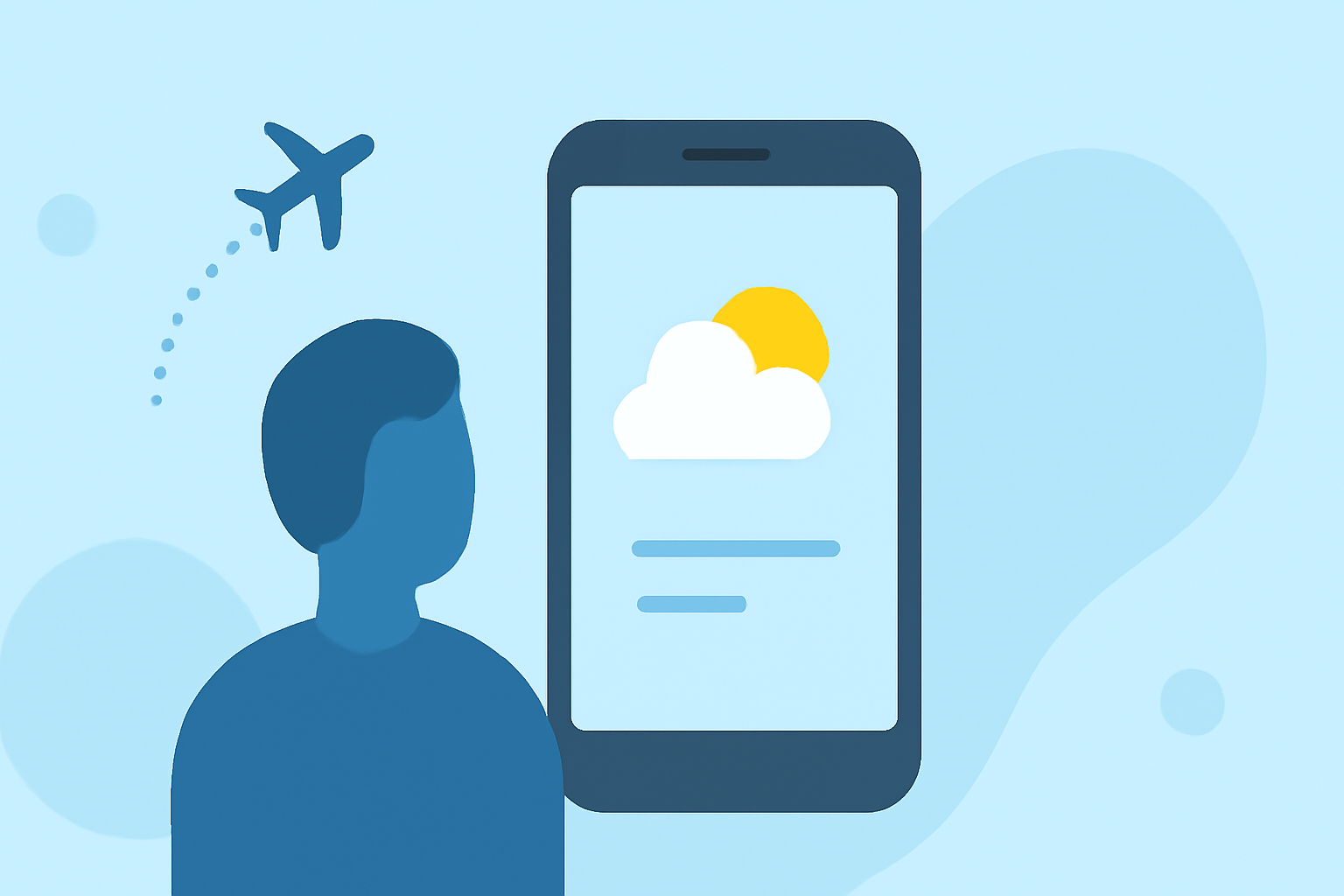 Easy Ways to Check Weather Before a Delayed Flight on Android