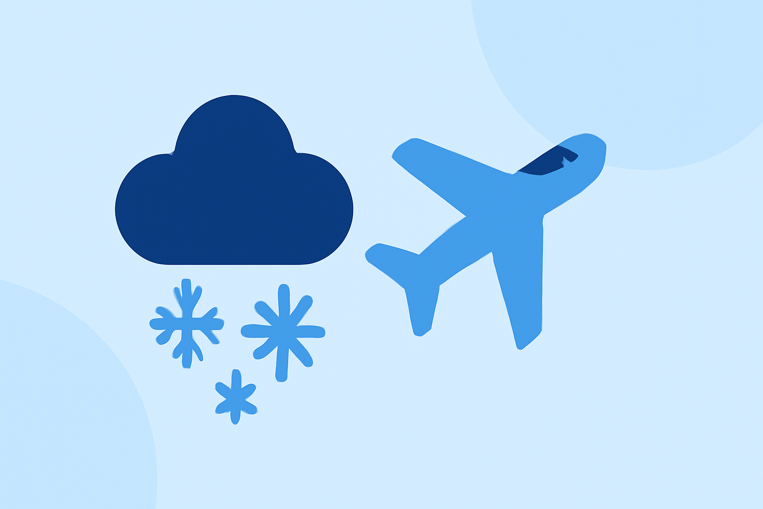 Winter Travel: Snow and De-Icing Explained for Road and Air Trips