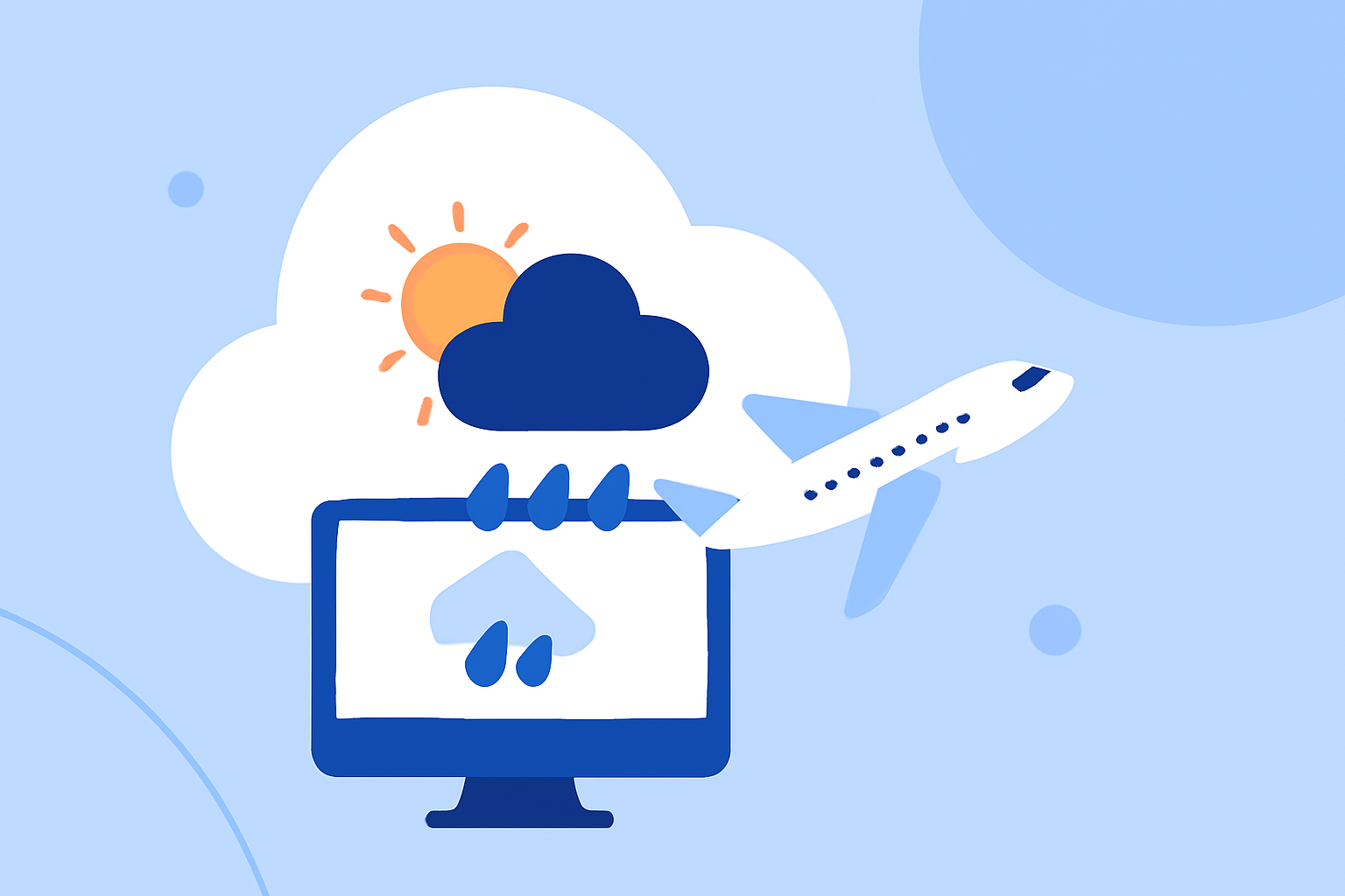 Easy Weather Forecasts for Long-Haul Flights