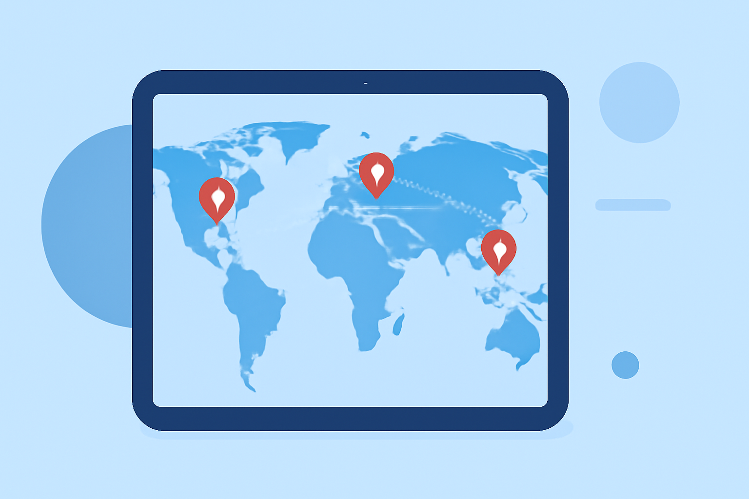 Creating World Map Travel Overlays on iPad: A Quick Guide
